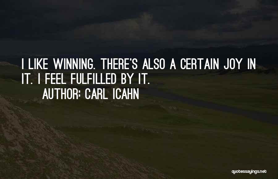 Best Icahn Quotes By Carl Icahn