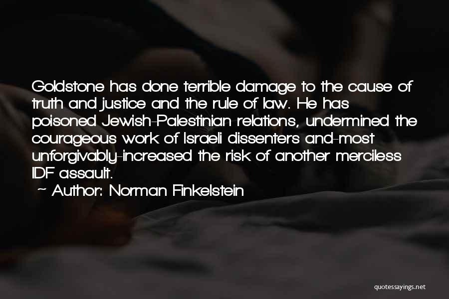 Best Idf Quotes By Norman Finkelstein