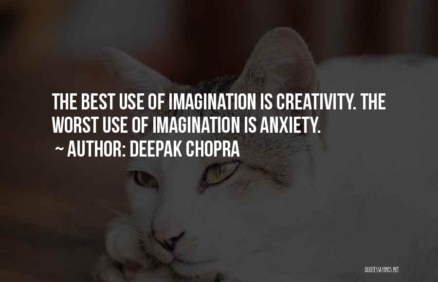 Best Imagination Quotes By Deepak Chopra