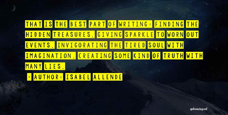 Best Imagination Quotes By Isabel Allende