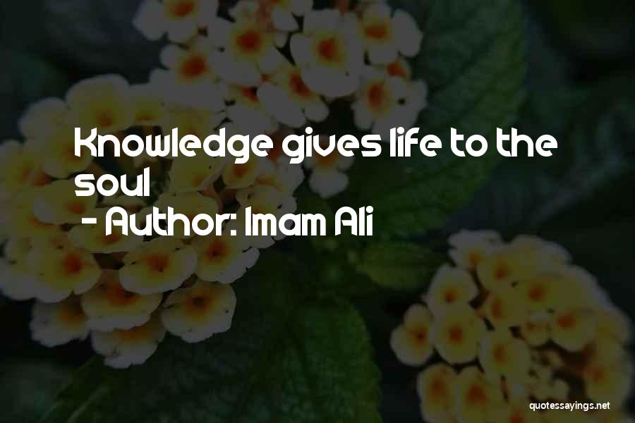 Best Imam Quotes By Imam Ali