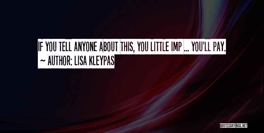 Best Imp Quotes By Lisa Kleypas