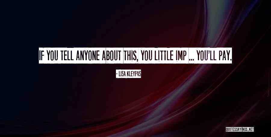 Best Imp Quotes By Lisa Kleypas