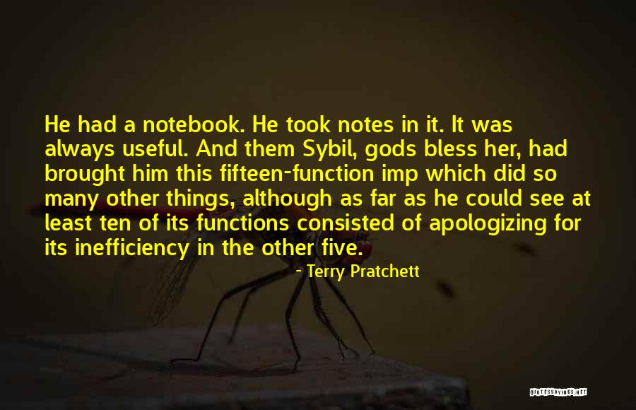 Best Imp Quotes By Terry Pratchett