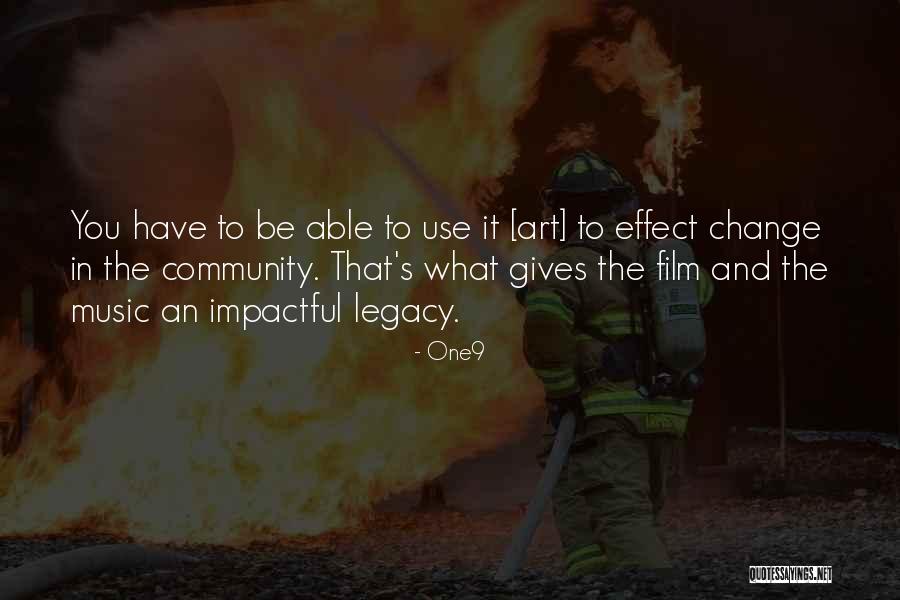 Best Impactful Quotes By One9 Best Impactful Quotes By One9