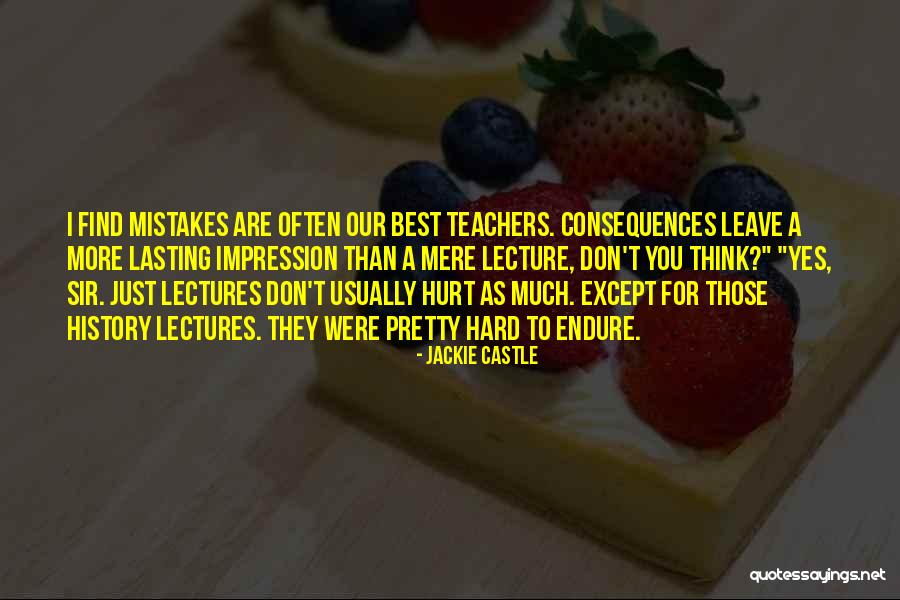 Best Impression Quotes By Jackie Castle Best Impression Quotes By Jackie Castle