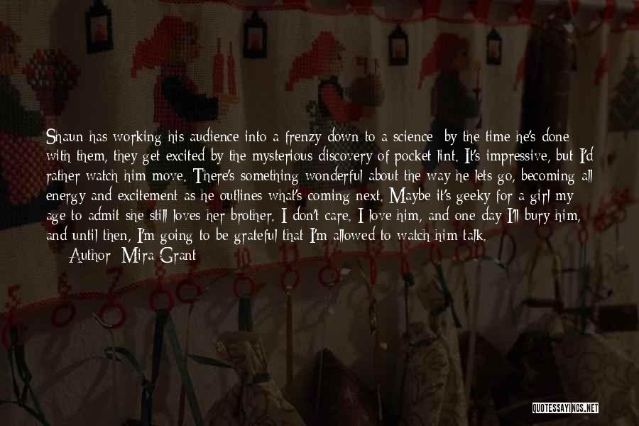 Best Impressive Love Quotes By Mira Grant