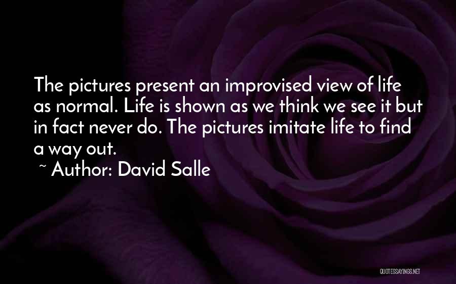 Best Improvised Quotes By David Salle