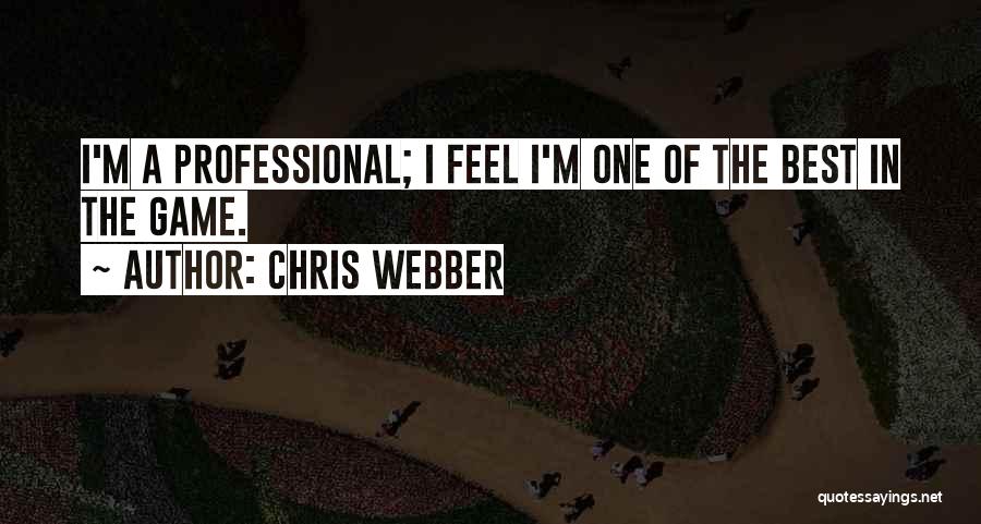 Best In Game Quotes By Chris Webber