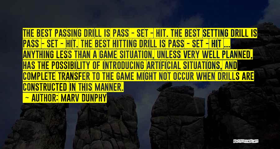 Best In Game Quotes By Marv Dunphy