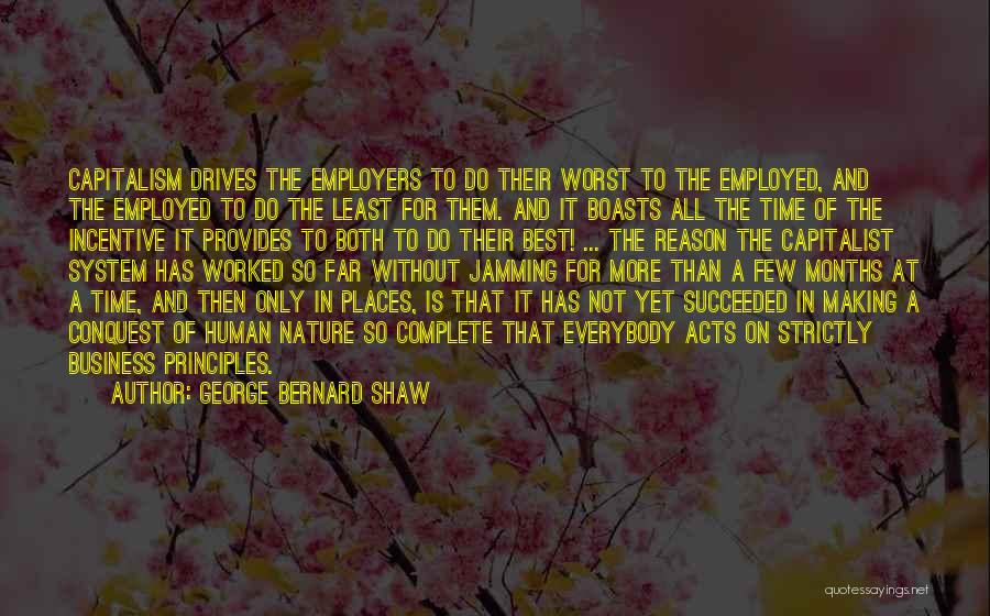 Best Incentives Quotes By George Bernard Shaw