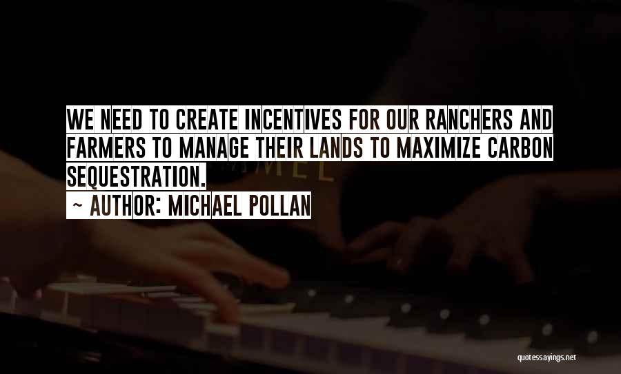 Best Incentives Quotes By Michael Pollan