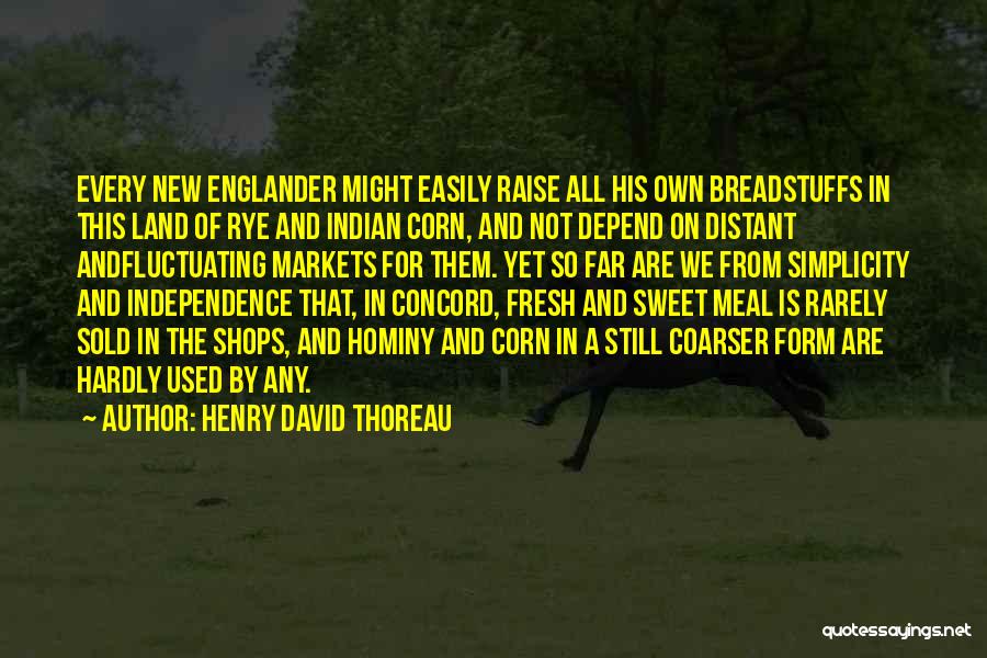 Best Indian Independence Quotes By Henry David Thoreau