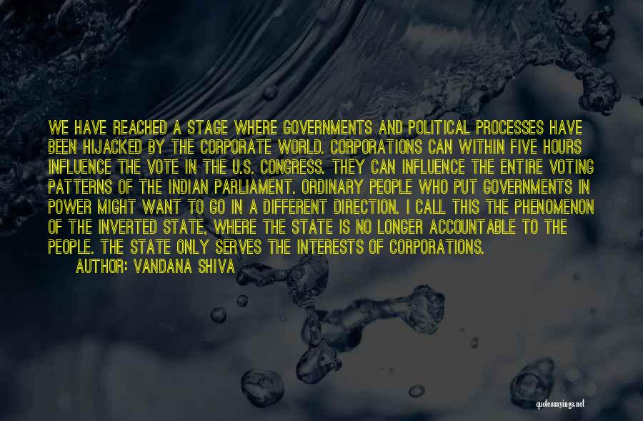 Best Indian Political Quotes By Vandana Shiva