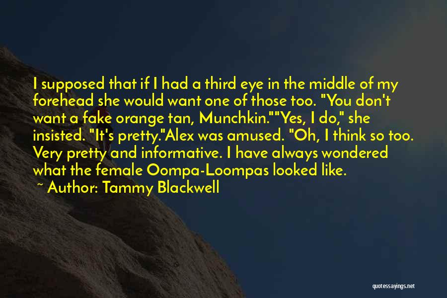 Best Informative Quotes By Tammy Blackwell