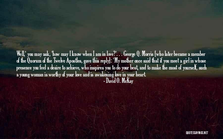 Best Inspirational And Love Quotes By David O. McKay