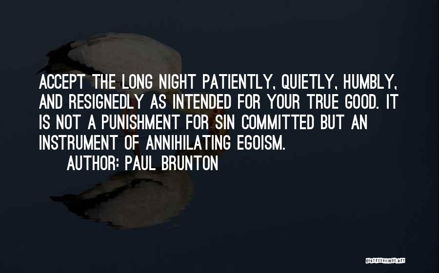 Best Inspirational Good Night Quotes By Paul Brunton