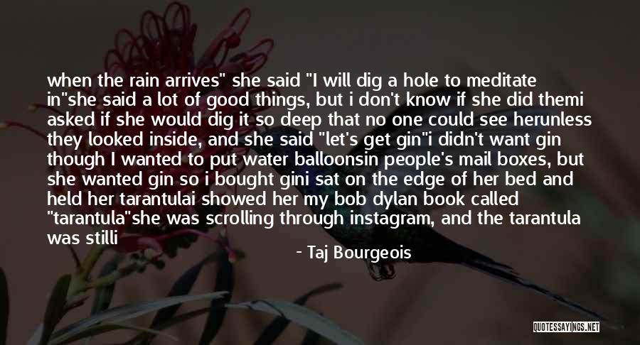 Best Instagram Quotes By Taj Bourgeois