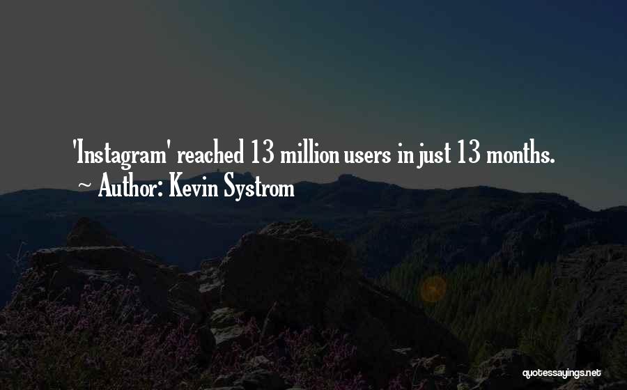 Best Instagram Users Quotes By Kevin Systrom