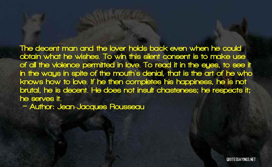 Best Insult Love Quotes By Jean-Jacques Rousseau