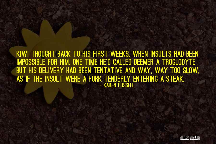 Best Insults Quotes By Karen Russell Best Insults Quotes By Karen Russell