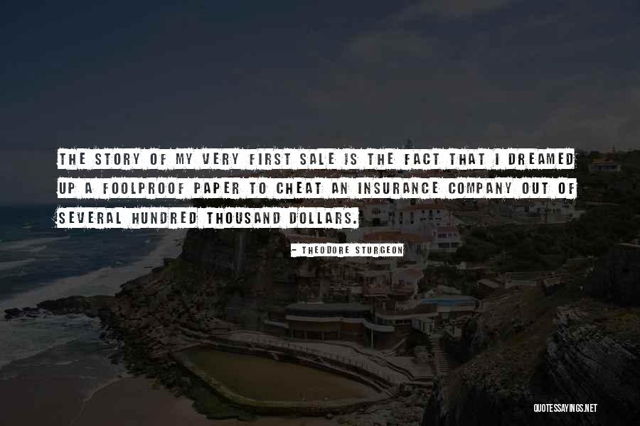 Best Insurance Company Quotes By Theodore Sturgeon