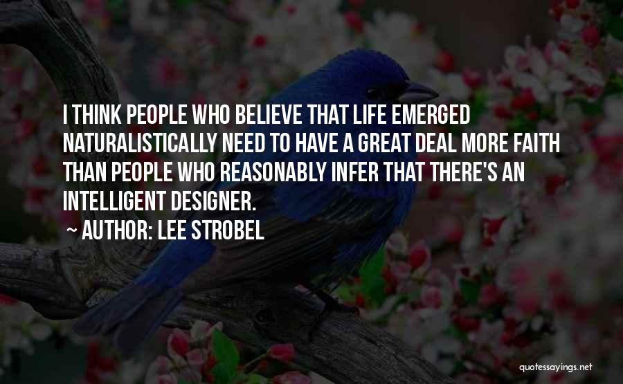 Best Intelligent Life Quotes By Lee Strobel