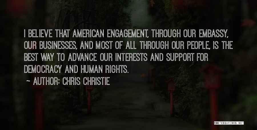 Best Interests Quotes By Chris Christie