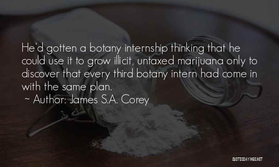 Best Intern Quotes By James S.A. Corey