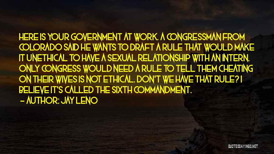 Best Intern Quotes By Jay Leno