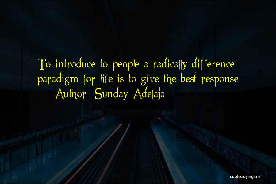 Best Introduce Quotes By Sunday Adelaja