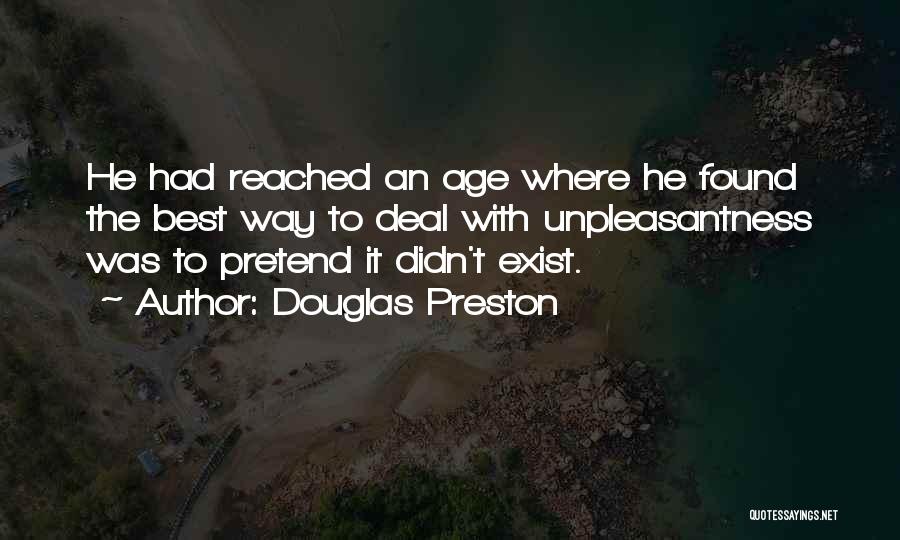 Best It Quotes By Douglas Preston