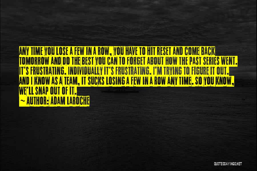Best It Team Quotes By Adam LaRoche
