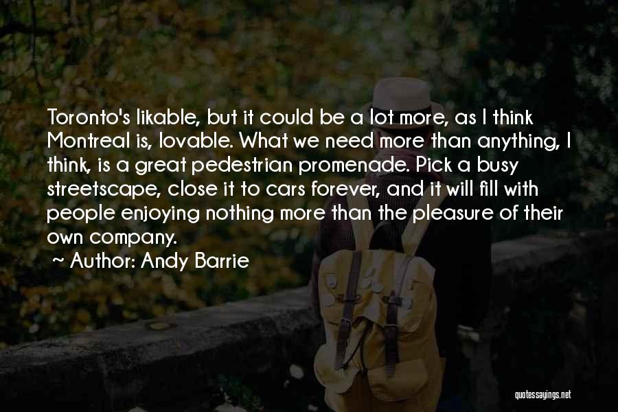 Best J M Barrie Quotes By Andy Barrie