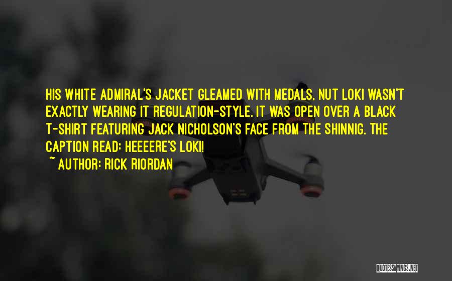 Best Jack Nicholson Quotes By Rick Riordan