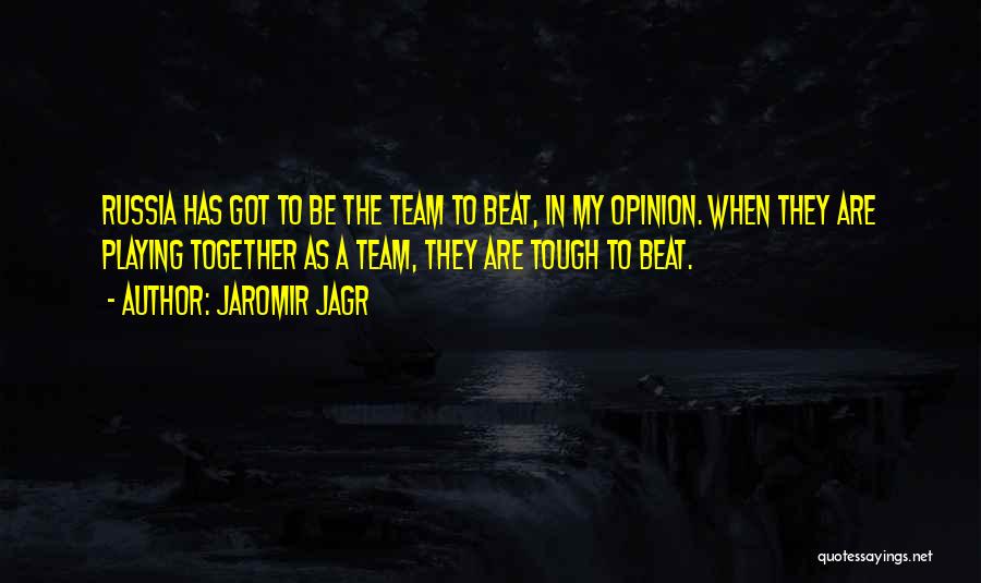 Best Jagr Quotes By Jaromir Jagr