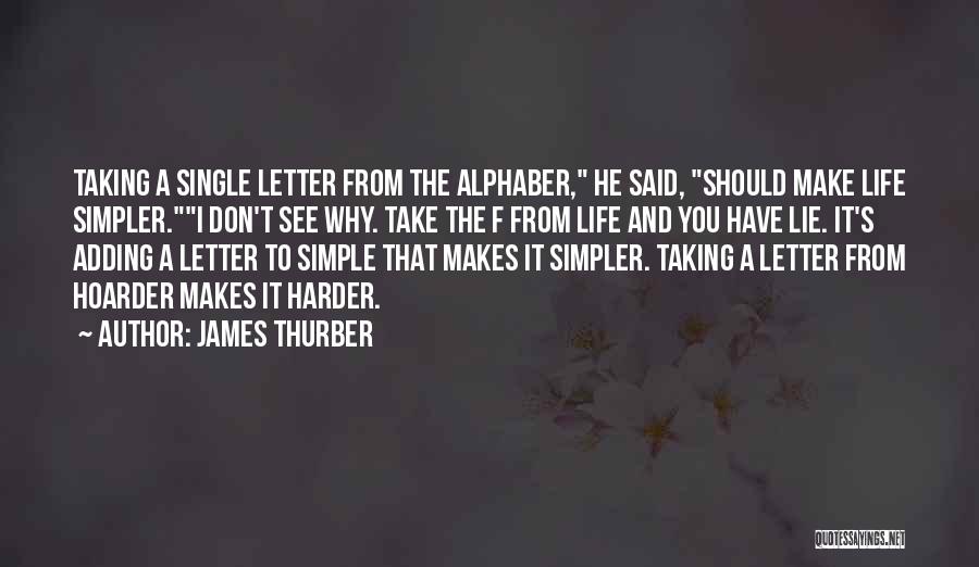 Best James Thurber Quotes By James Thurber