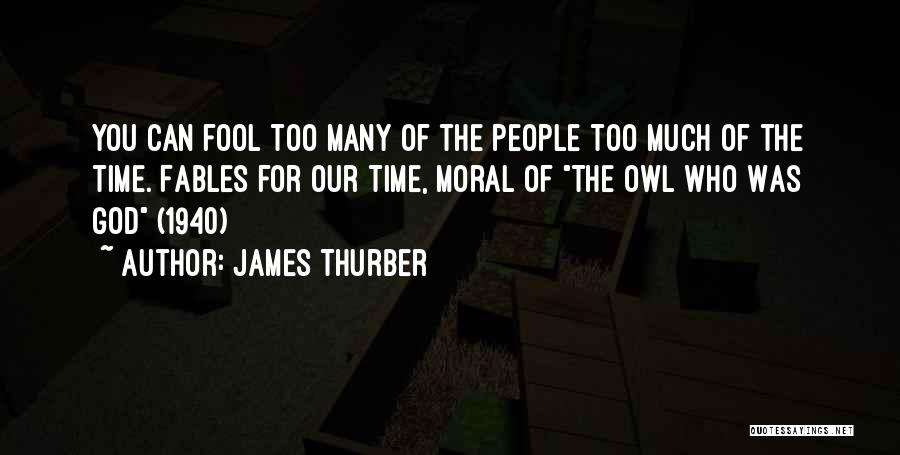 Best James Thurber Quotes By James Thurber