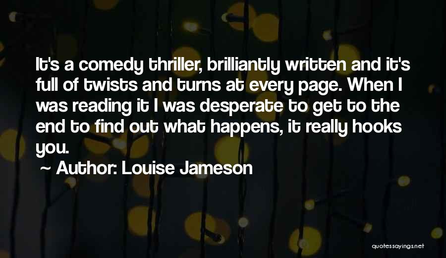 Best Jameson Quotes By Louise Jameson