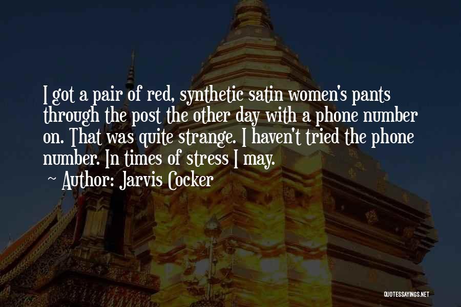 Best Jarvis Cocker Quotes By Jarvis Cocker