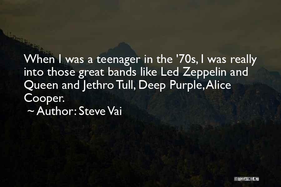 Best Jethro Tull Quotes By Steve Vai