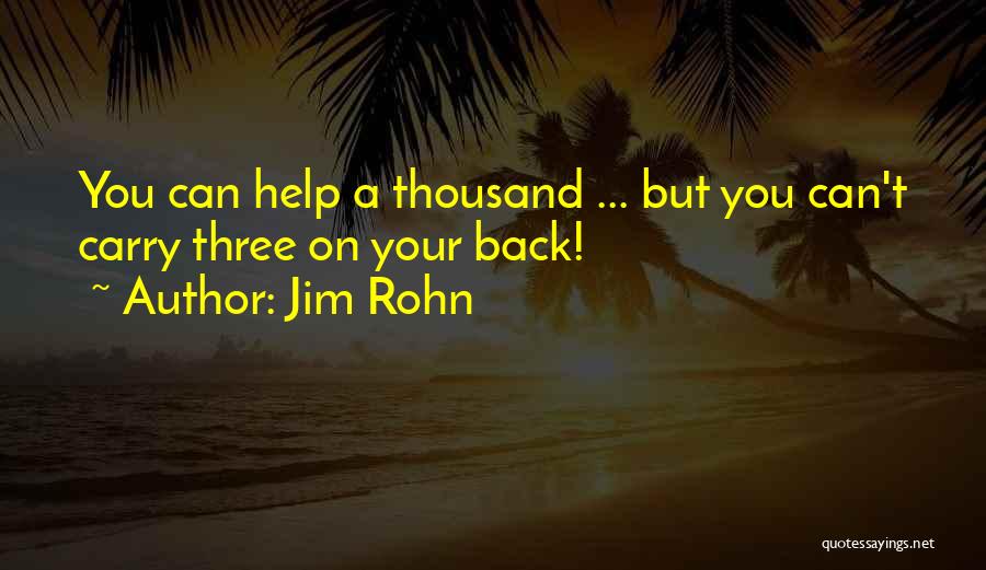 Best Jim Rohn Quotes By Jim Rohn