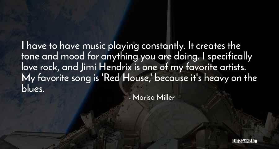 Best Jimi Hendrix Song Quotes By Marisa Miller