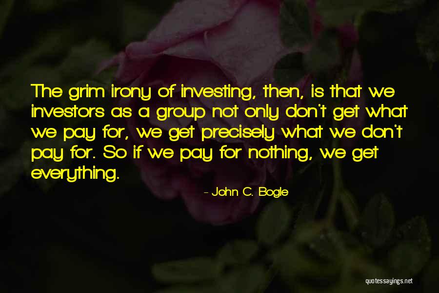 Best John Bogle Quotes By John C. Bogle