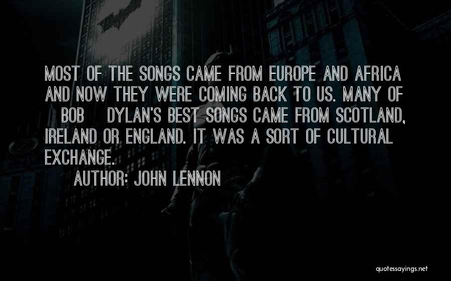 Best John Lennon Song Quotes By John Lennon