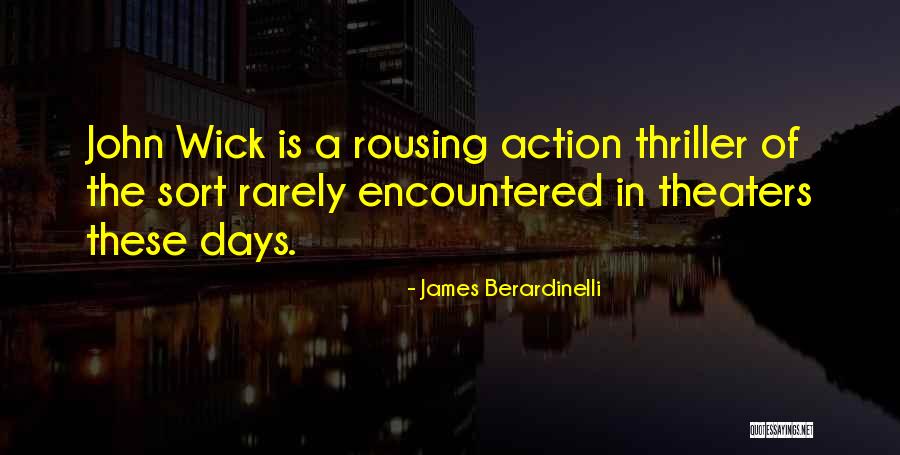 Best John Wick Quotes By James Berardinelli Best John Wick Quotes By James Berardinelli