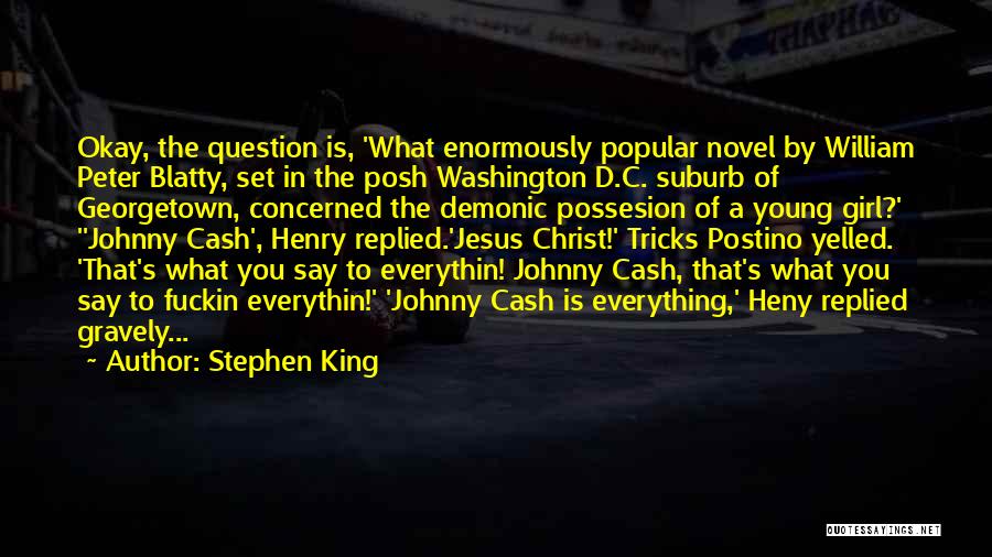 Best Johnny Cash Quotes By Stephen King