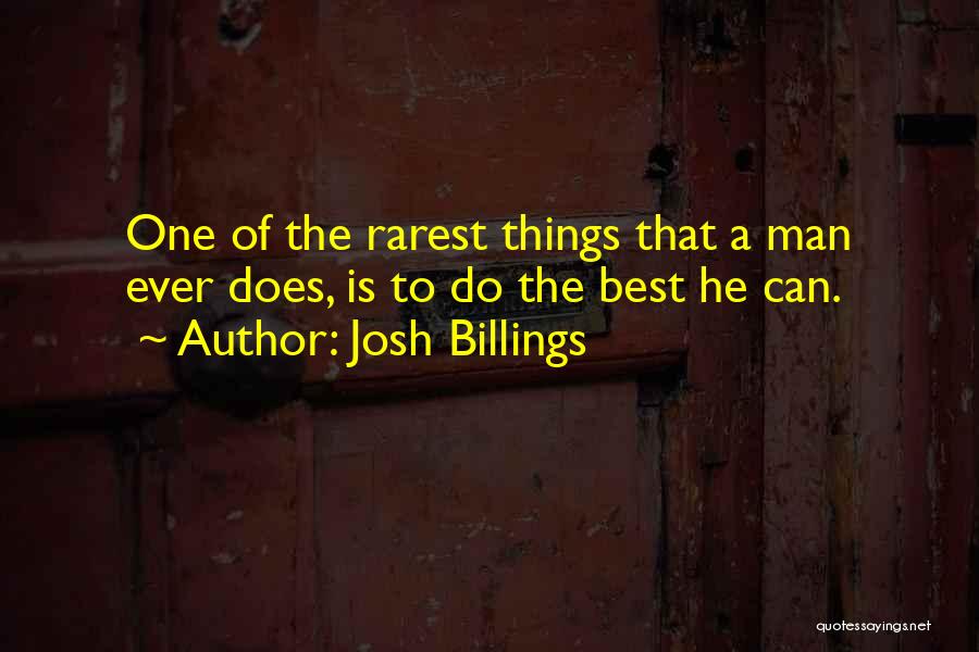 Best Josh Quotes By Josh Billings