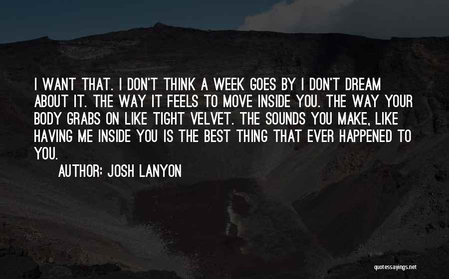 Best Josh Quotes By Josh Lanyon