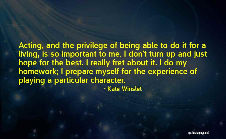 Best Just Do It Quotes By Kate Winslet